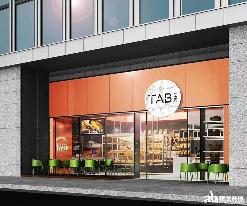 TAB 一克面包店餐饮设计 外观设计